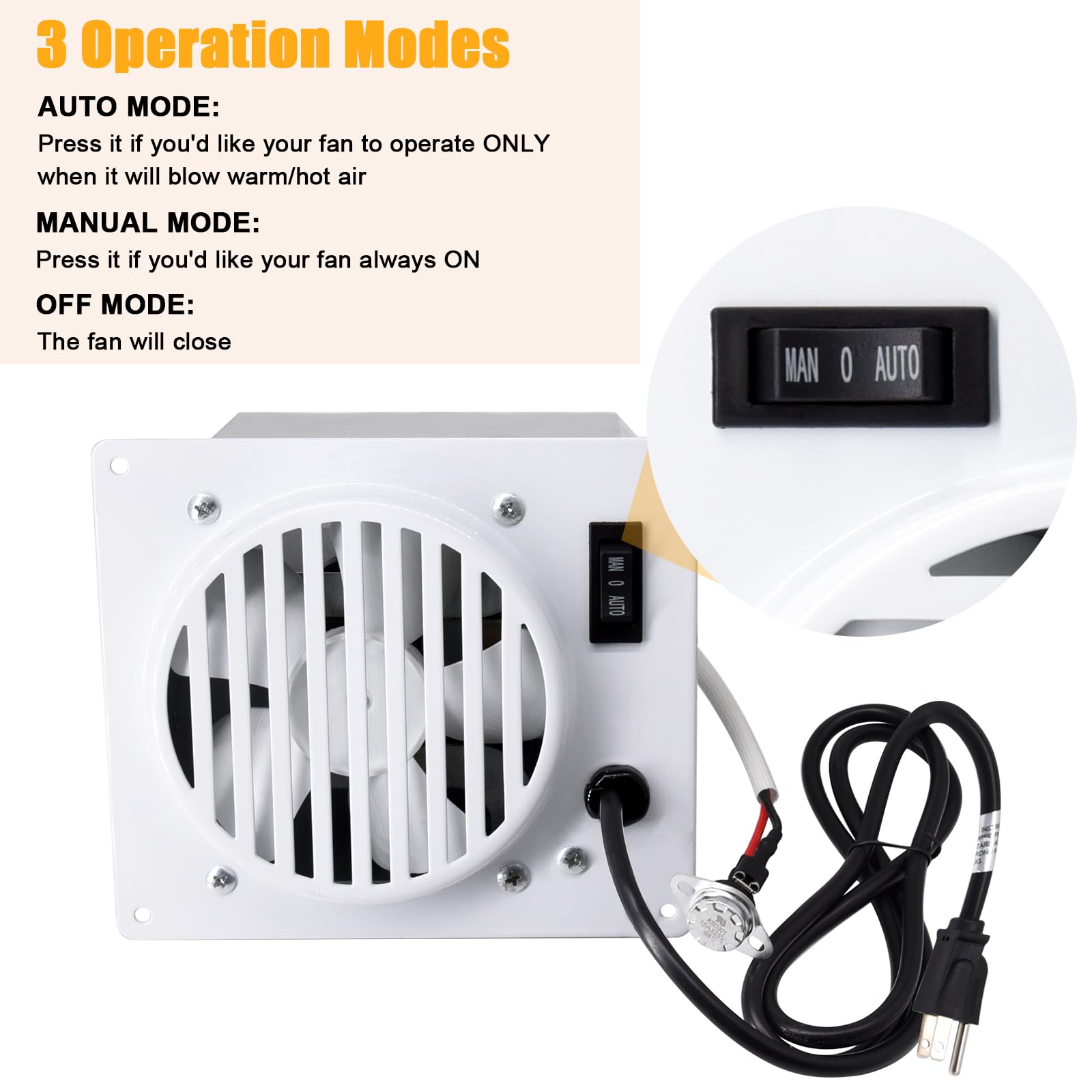 Criditpid F299201 blower fan kit in use on Mr. Heater improves air circulation.