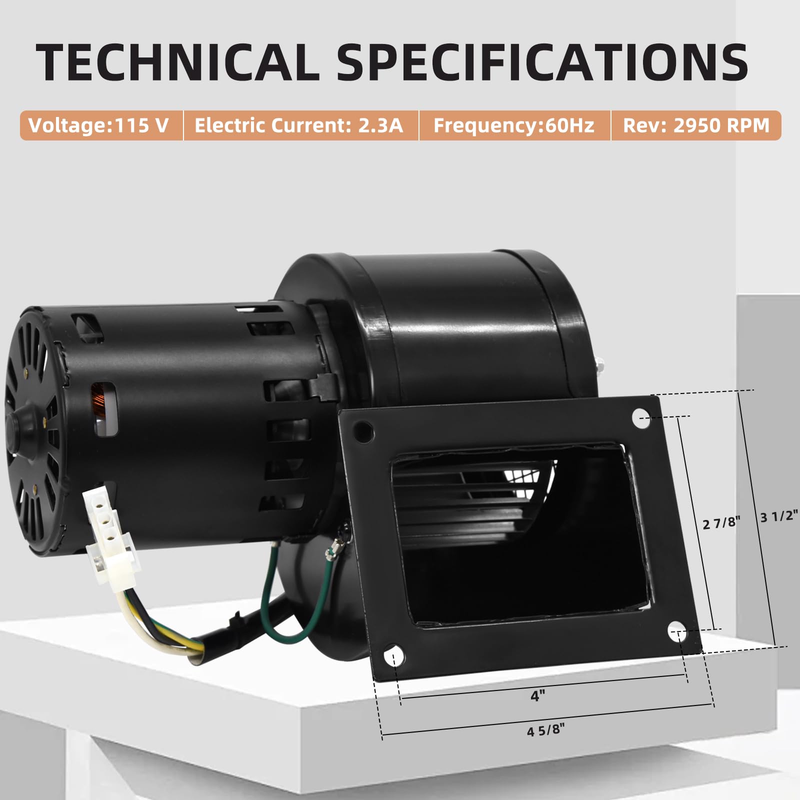 Criditpid Fasco A166 blower replacement for reliable, quiet operation.