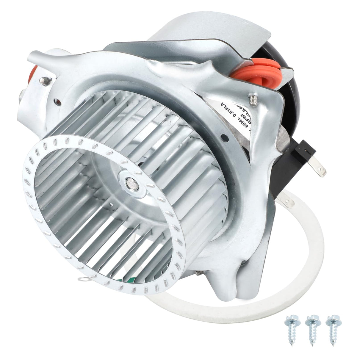 Criditpid HC21ZE121A draft inducer motor front view for simple, secure installation.
