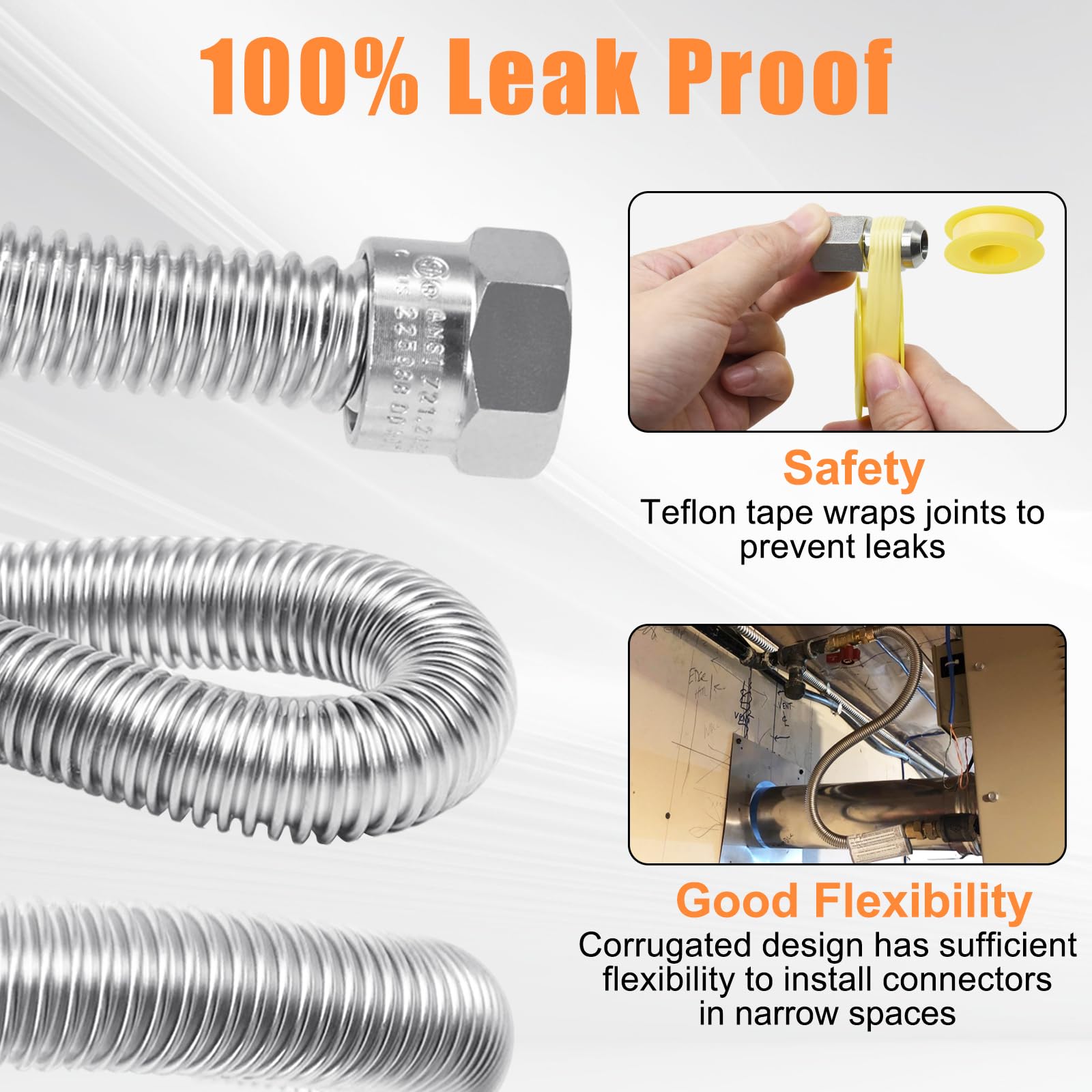 Criditpid yellow seal tape designed for precise thread sealing.