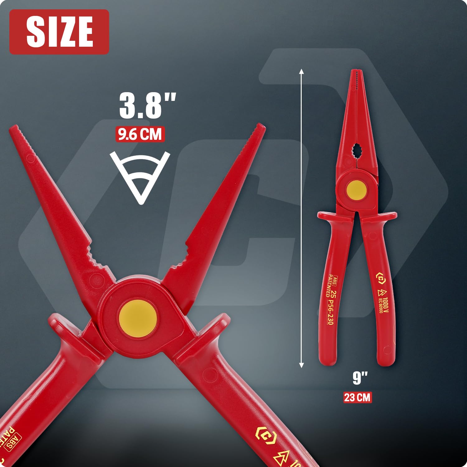 CRIPOP insulated tips close-up for panel work and precise grasp