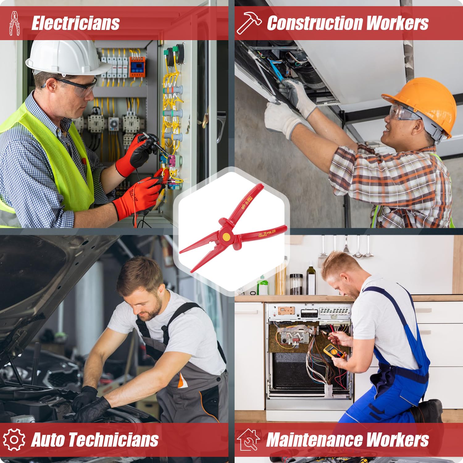 CRIPOP tools with safety gloves and one-piece insulation emphasize safety
