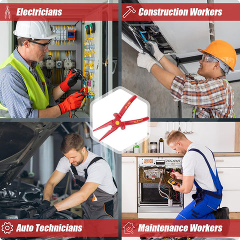 CRIPOP tools with safety gloves and one-piece insulation emphasize safety