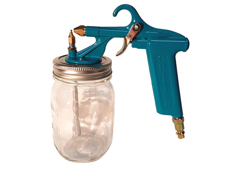Critter Spray 118SG siphon gun kit for smooth, consistent finishes with polyurethanes and stains.