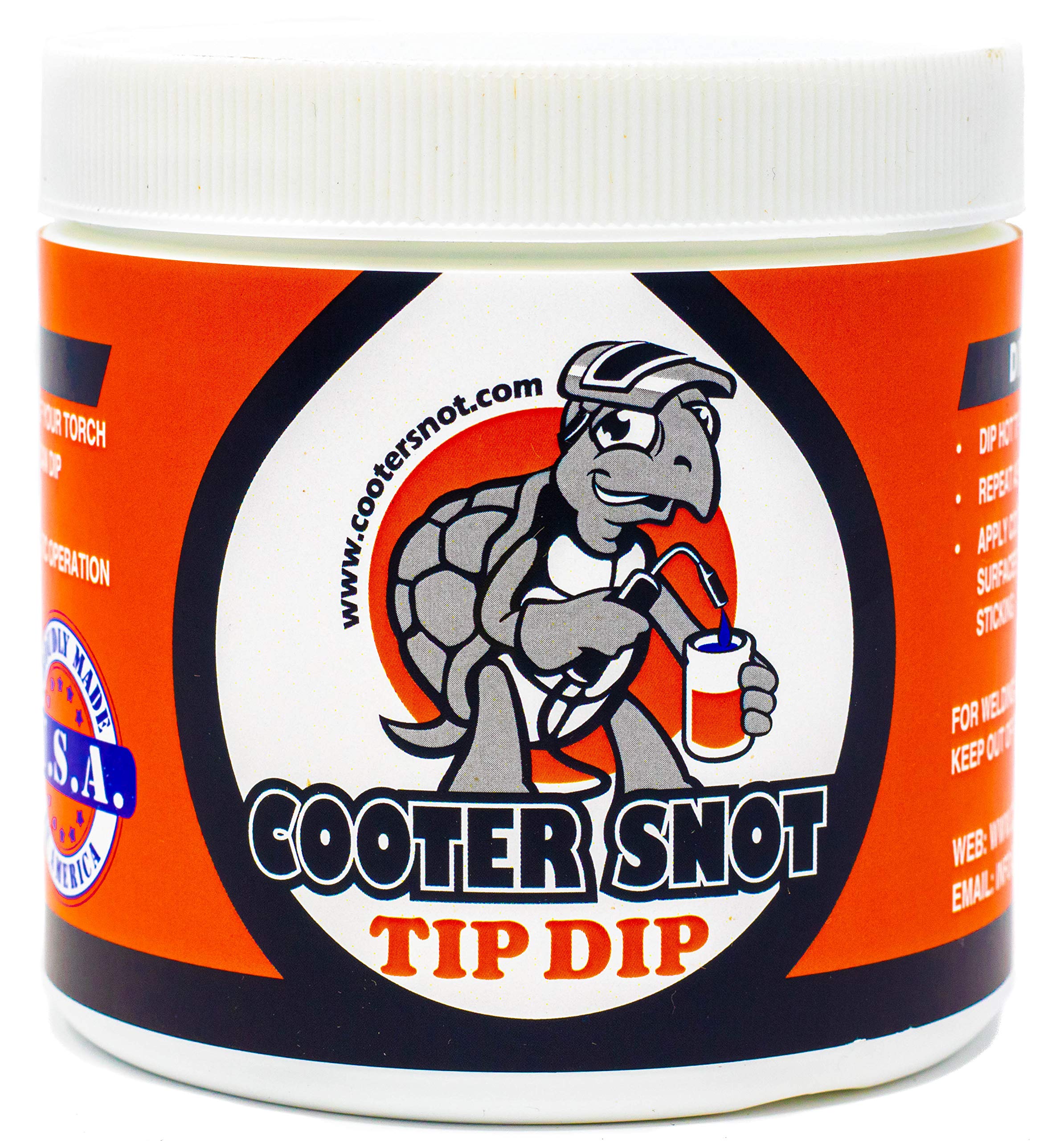 CritterGoo Cooter Snot Tip Dip bottle protects torch tips from spatter