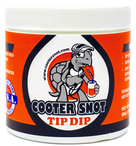 CritterGoo Cooter Snot Tip Dip bottle protects torch tips from spatter
