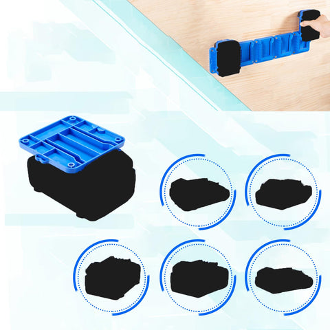 Crivnhar six-pack battery holders with screws included for quick setup