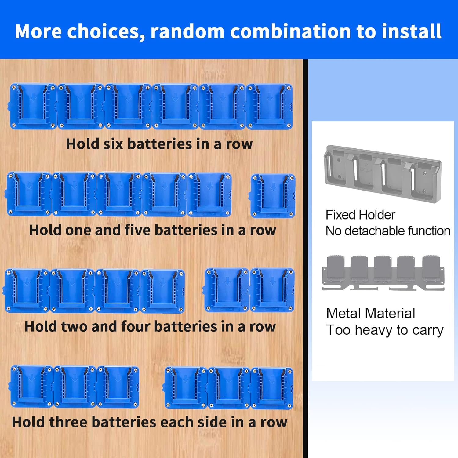 Crivnhar quick-install design makes setup fast and simple