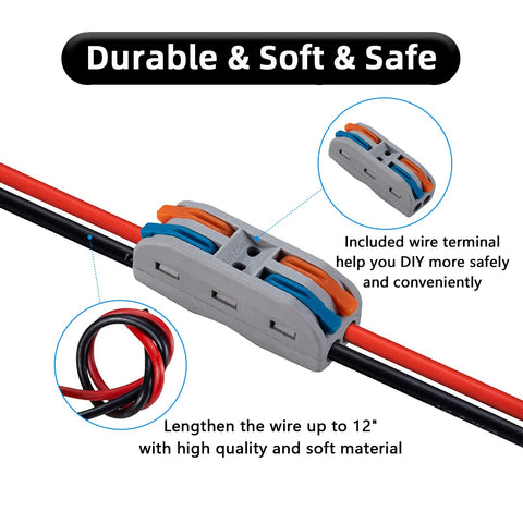 Crivnhar wiring terminals simplify fast DIY connections