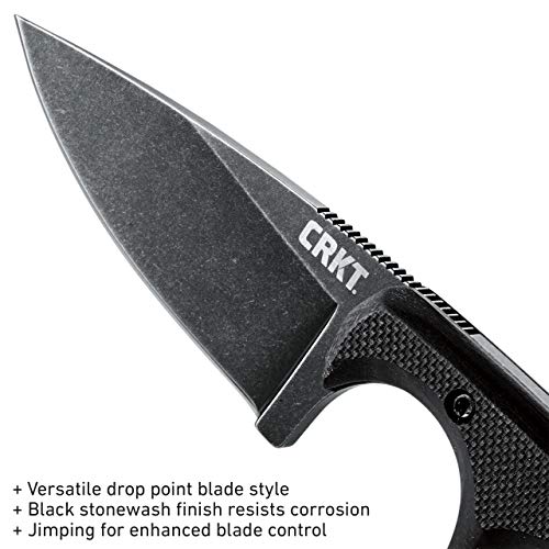 CRKT G10 handle provides secure grip in all conditions