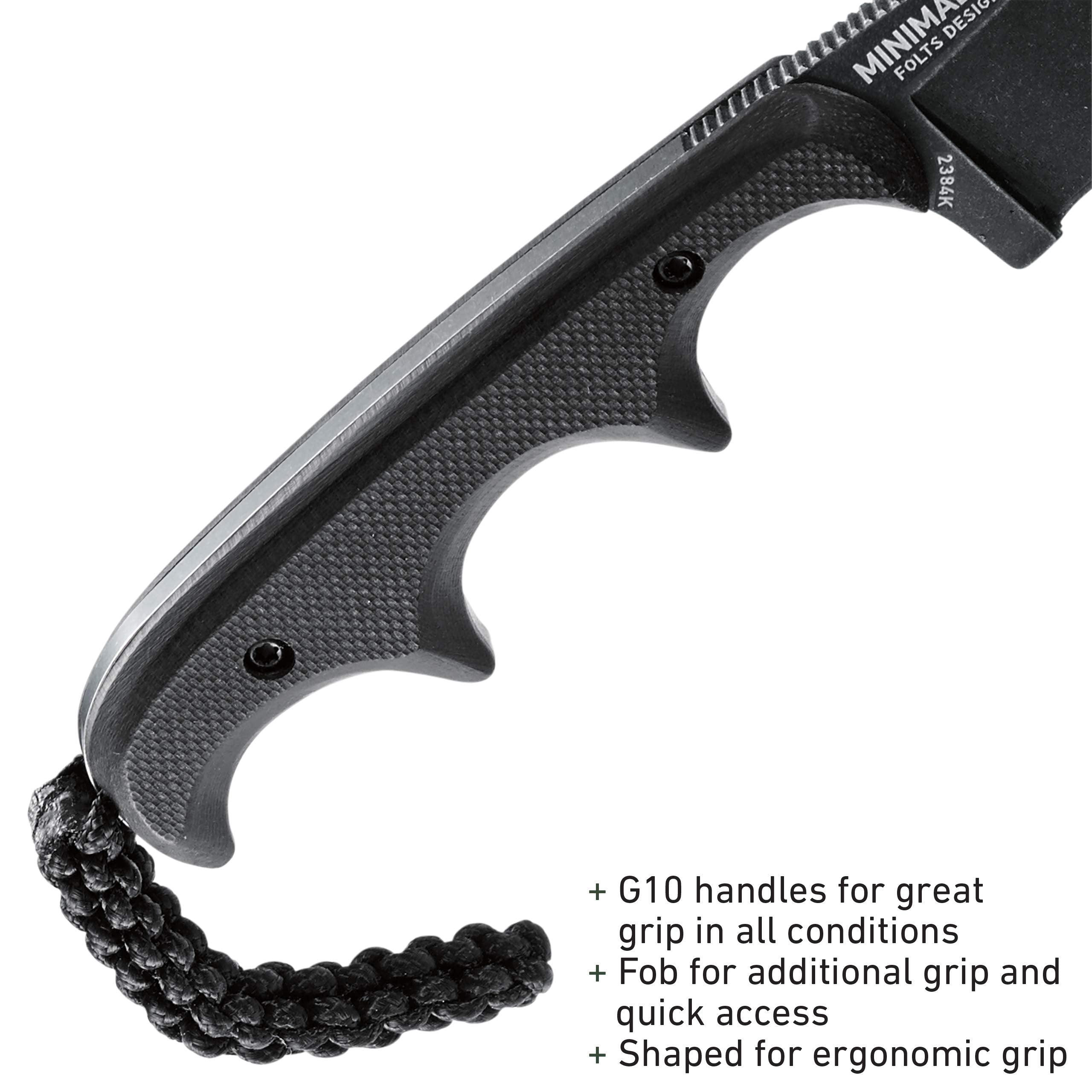 CRKT polypropylene sheath enables safe, versatile carry options