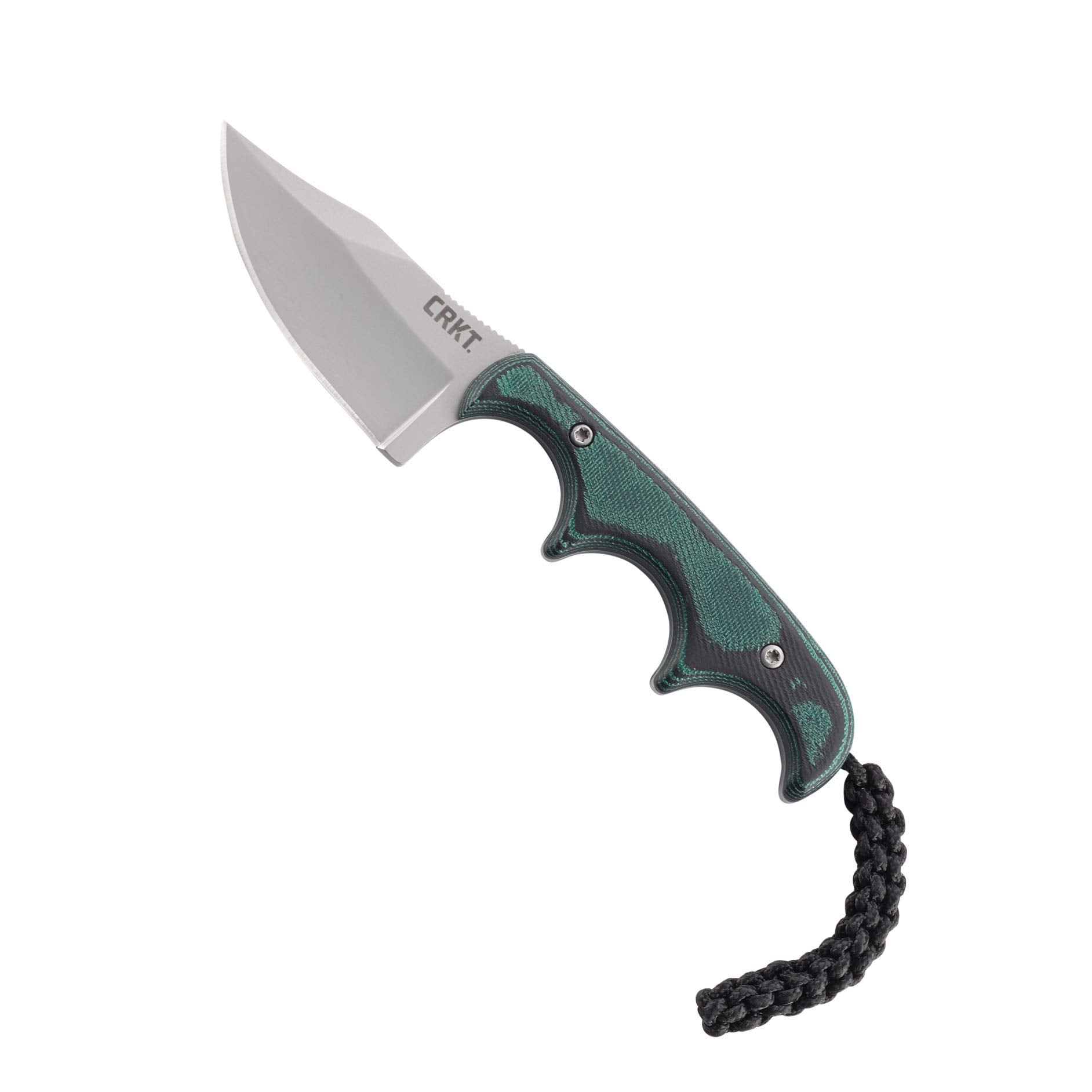 CRKT Minimalist Bowie knife blade with plain edge for precise outdoor cutting