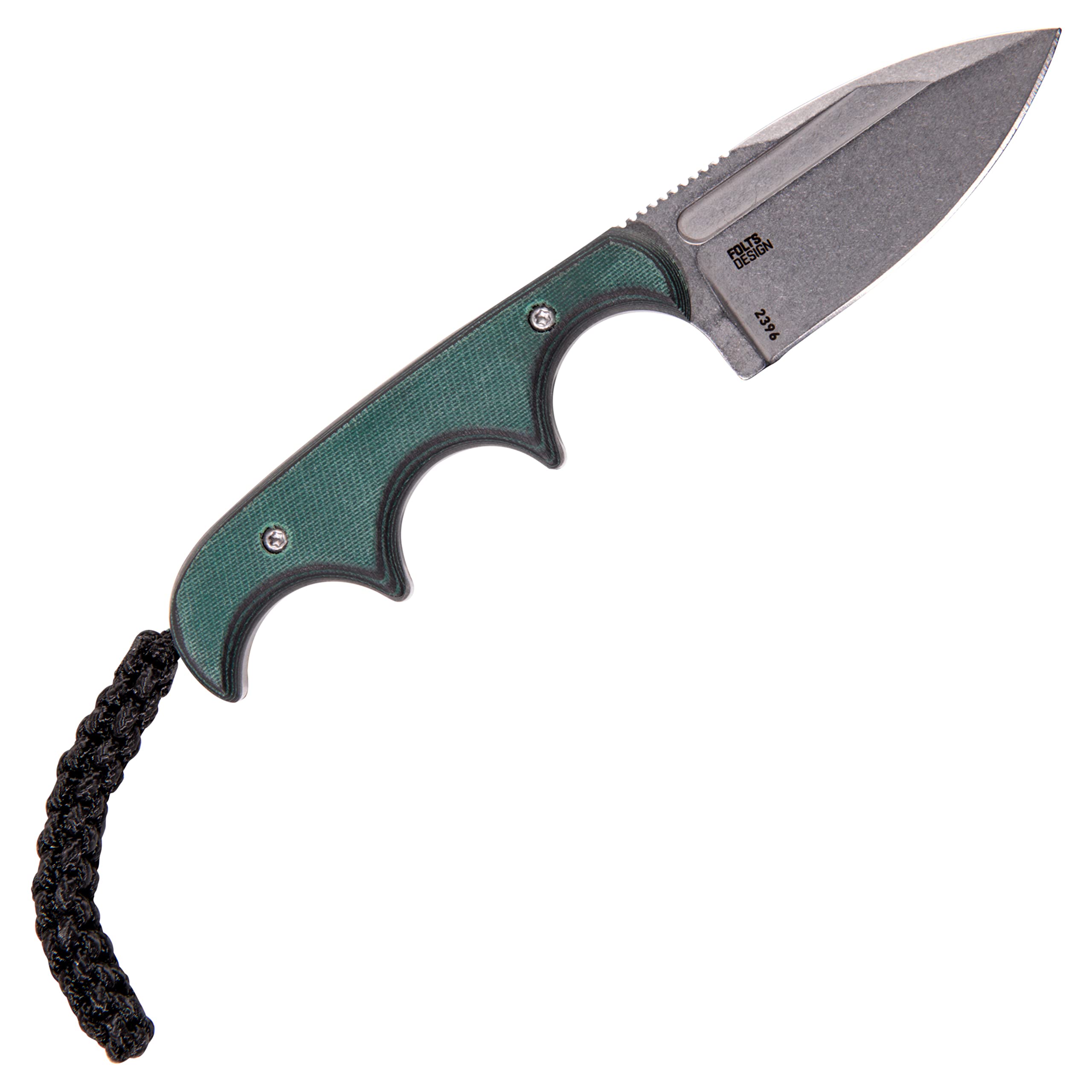 CRKT Minimalist micarta handle offers a secure, comfortable grip for outdoor tasks.
