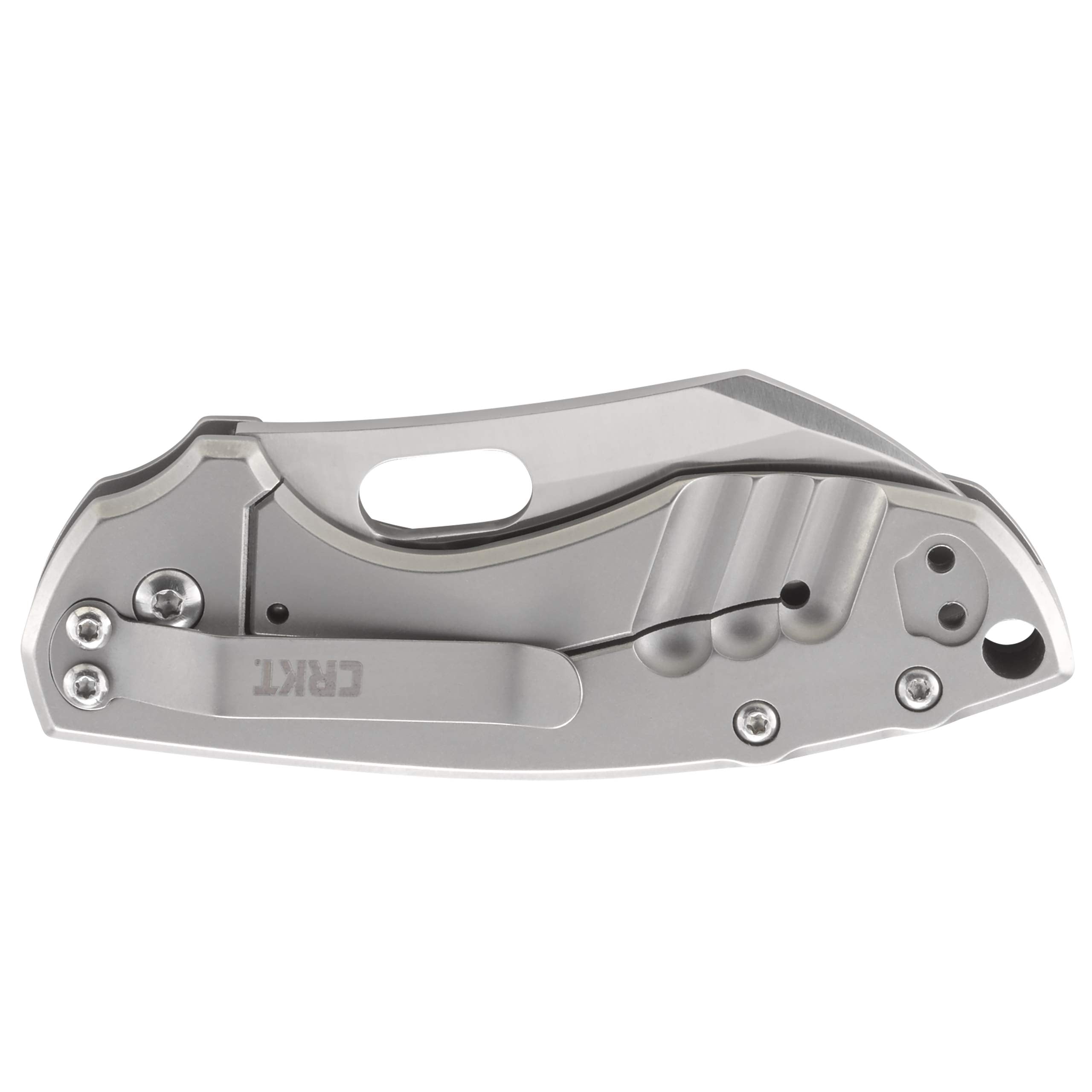 CRKT Pilar ambidextrous deployment suits both left and right-handed users.