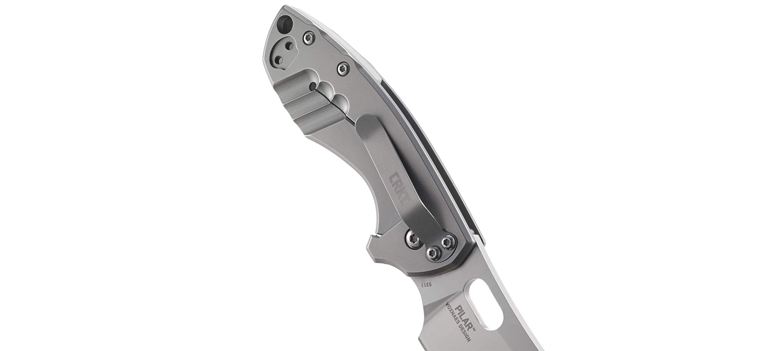 CRKT Pilar Danish-inspired design by Jesper Voxnaes adds refined style.
