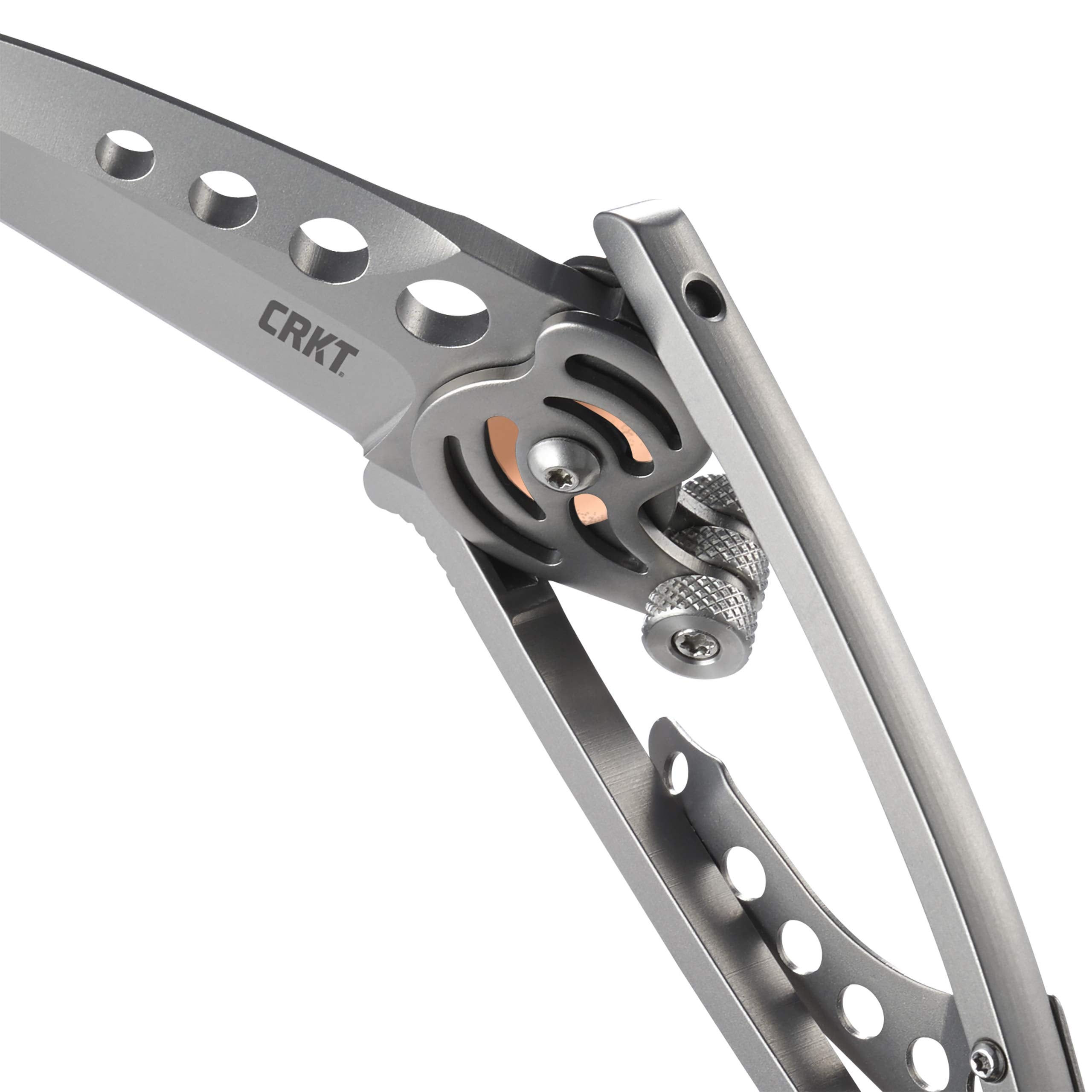 CRKT Snap Lock 180-degree rotation enables fast opening in tight spots.