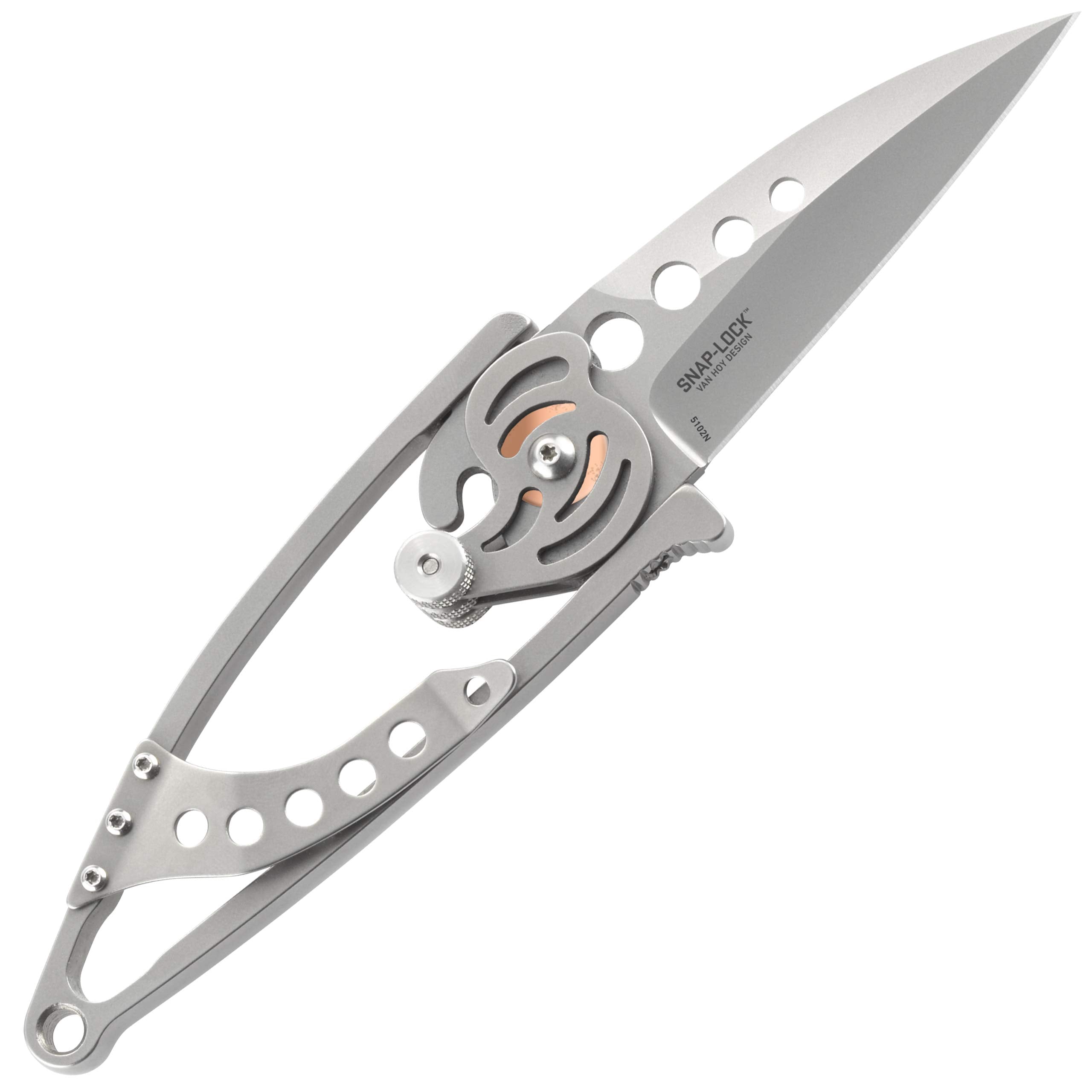 CRKT Snap Lock front cam lever for intuitive control during daily tasks.