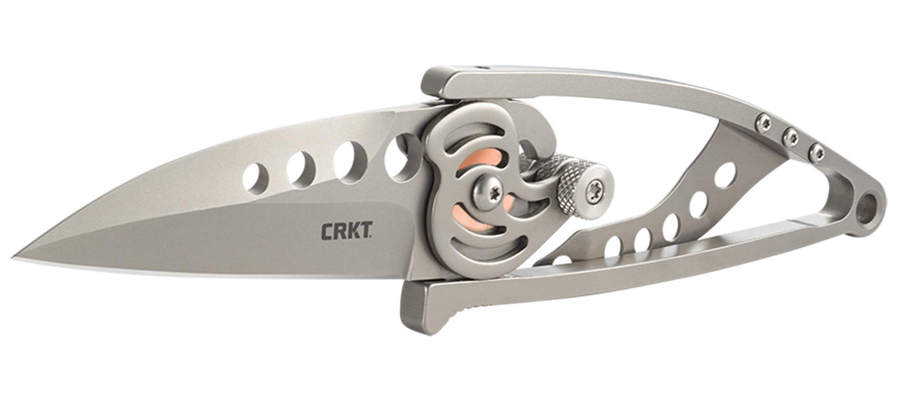 CRKT Snap Lock wishbone edge guard adds safety while folded.
