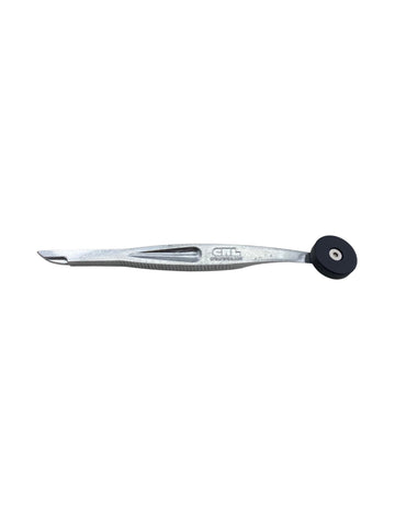 CRL 11-Inch Vinyl Roller Tool head with knurl diamond grip for precise control