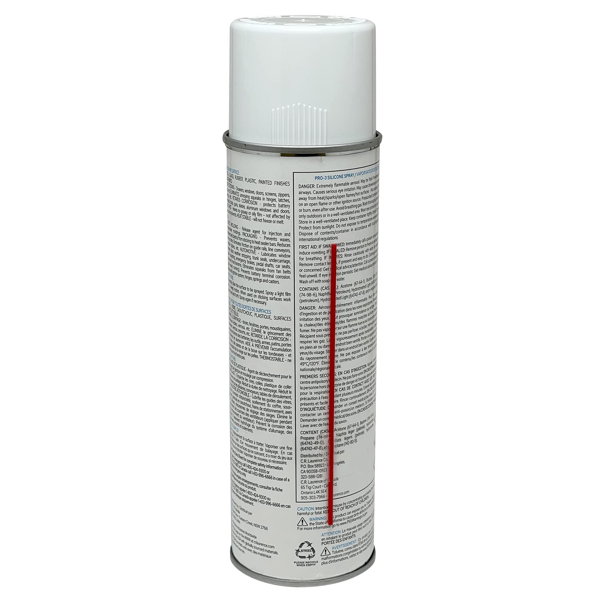 CRL PR03 silicone spray on windows and screens to repel moisture and reduce sticking