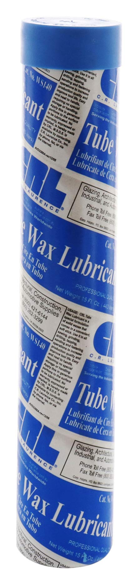 CRL Tube Wax Lubricant aids drilling for cleaner holes and less wear.