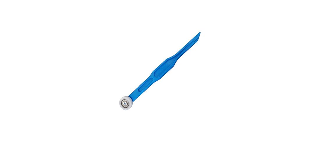 CRL VR10 blue-handle vinyl roller tool for glazing vinyls and gaskets