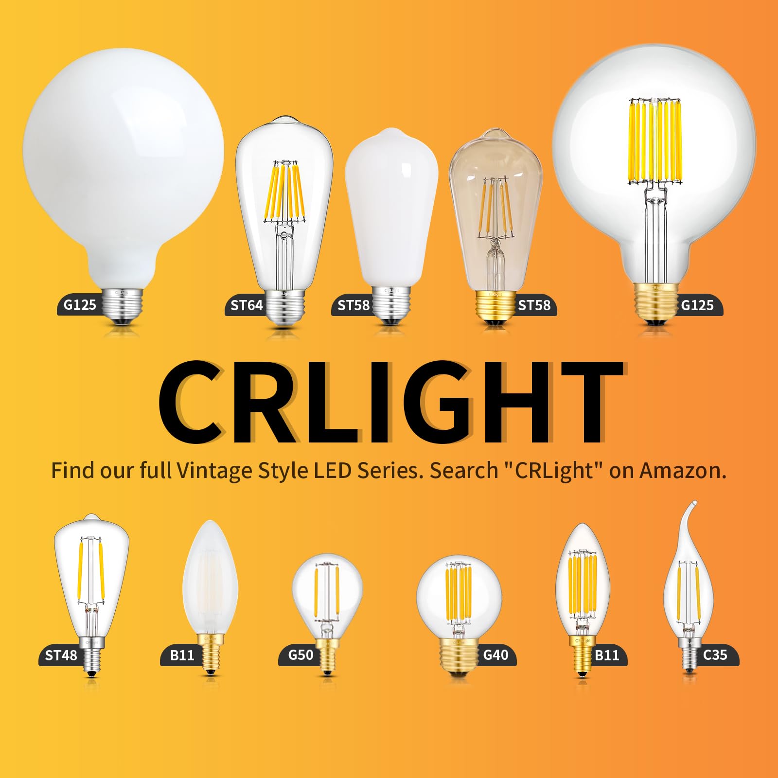 CRLight long-lasting bulb with up to 30000 hours for low maintenance.