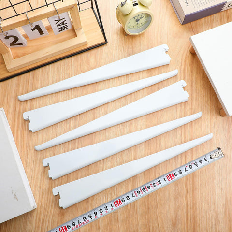 Versatile shelving solution for shelves, closets, and pantries.