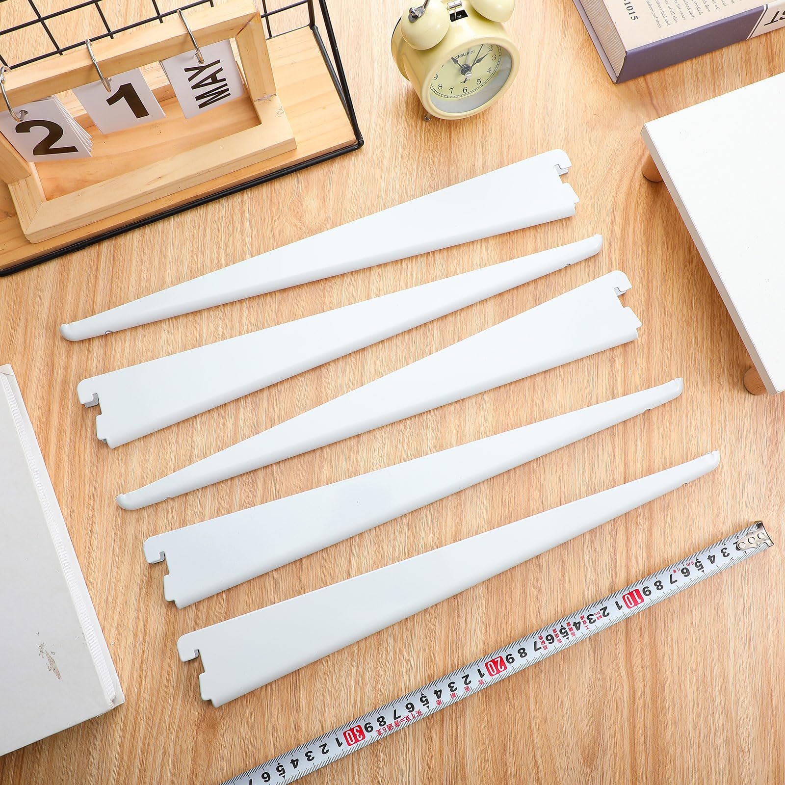 CroBlissful 20-piece pack brackets ready for storage projects.