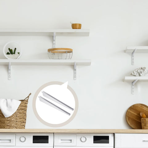 CroBlissful closet and kitchen brackets enabling versatile organization.