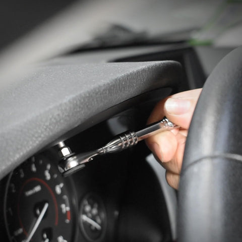 CROM compact edc-ready ratchet fits in a pocket