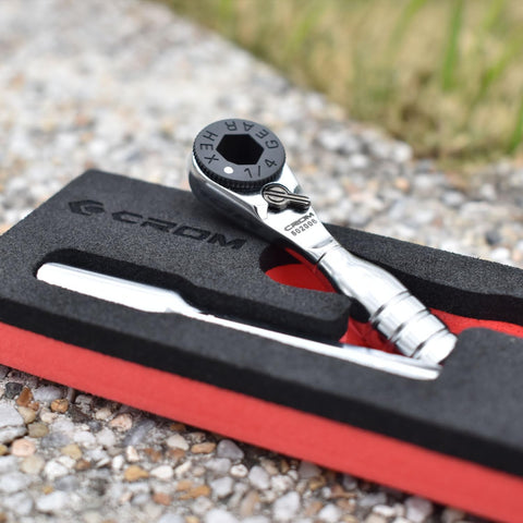 CROM EVA foam tray keeps the tool organized