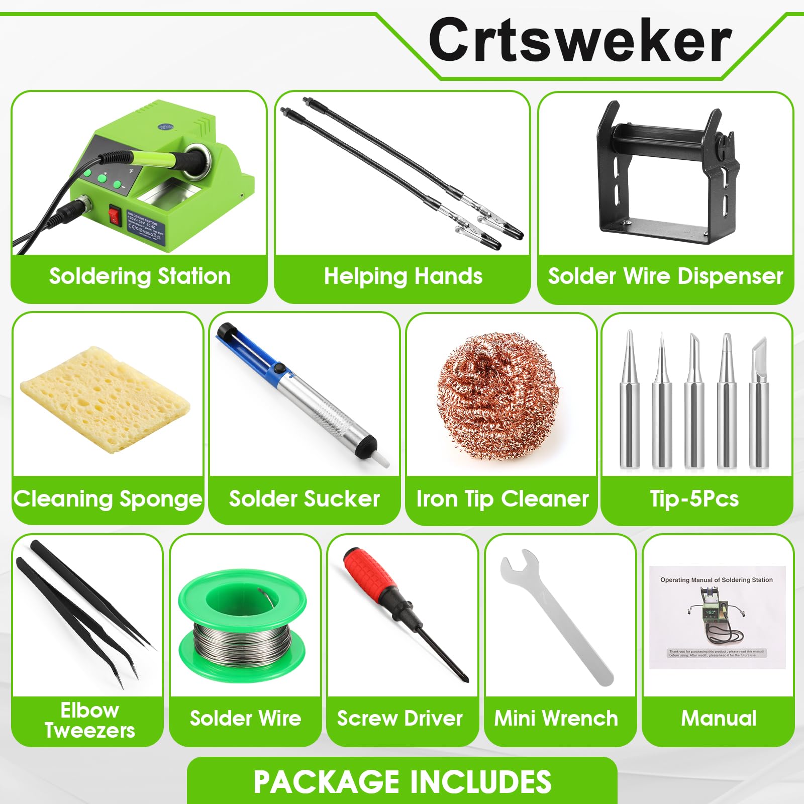 Crtsweker tip cleaner and stand streamline your workflow.