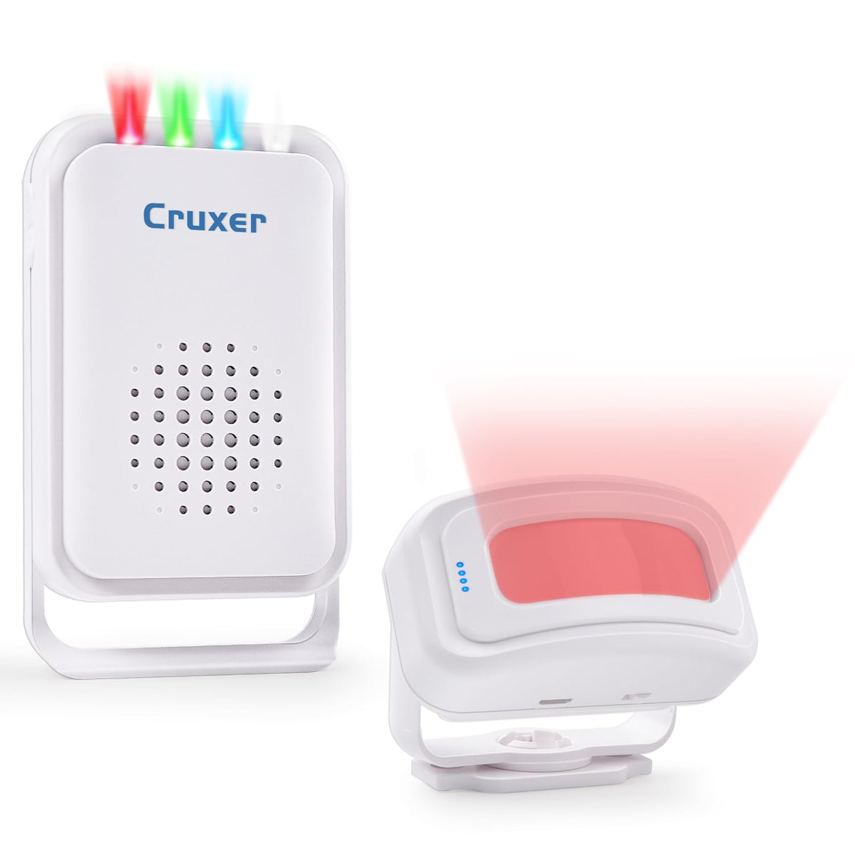 Cruxer Motion Sensor Alarm detector for doorways alerts you to approaching activity.