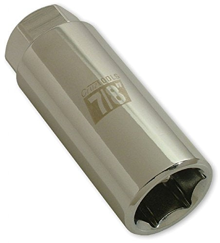 CruzTOOLS Aviation Spark Plug Socket 7-8 inch for tight spaces and deep-well access.