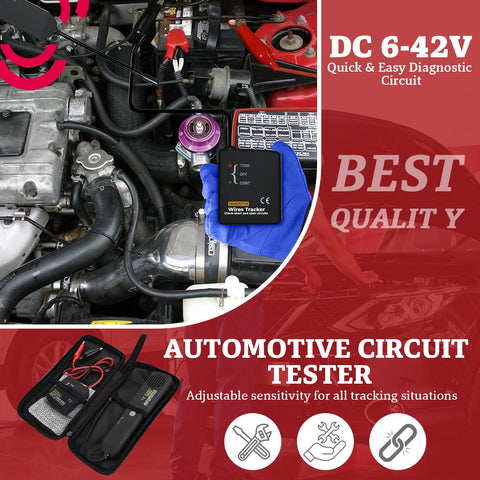 CrysGuard EM415PRO CONT mode for fast continuity checks.