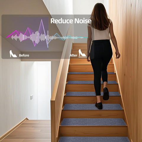 CrystalMX 9x28 inch treads fit most indoor stairs with extra coverage.