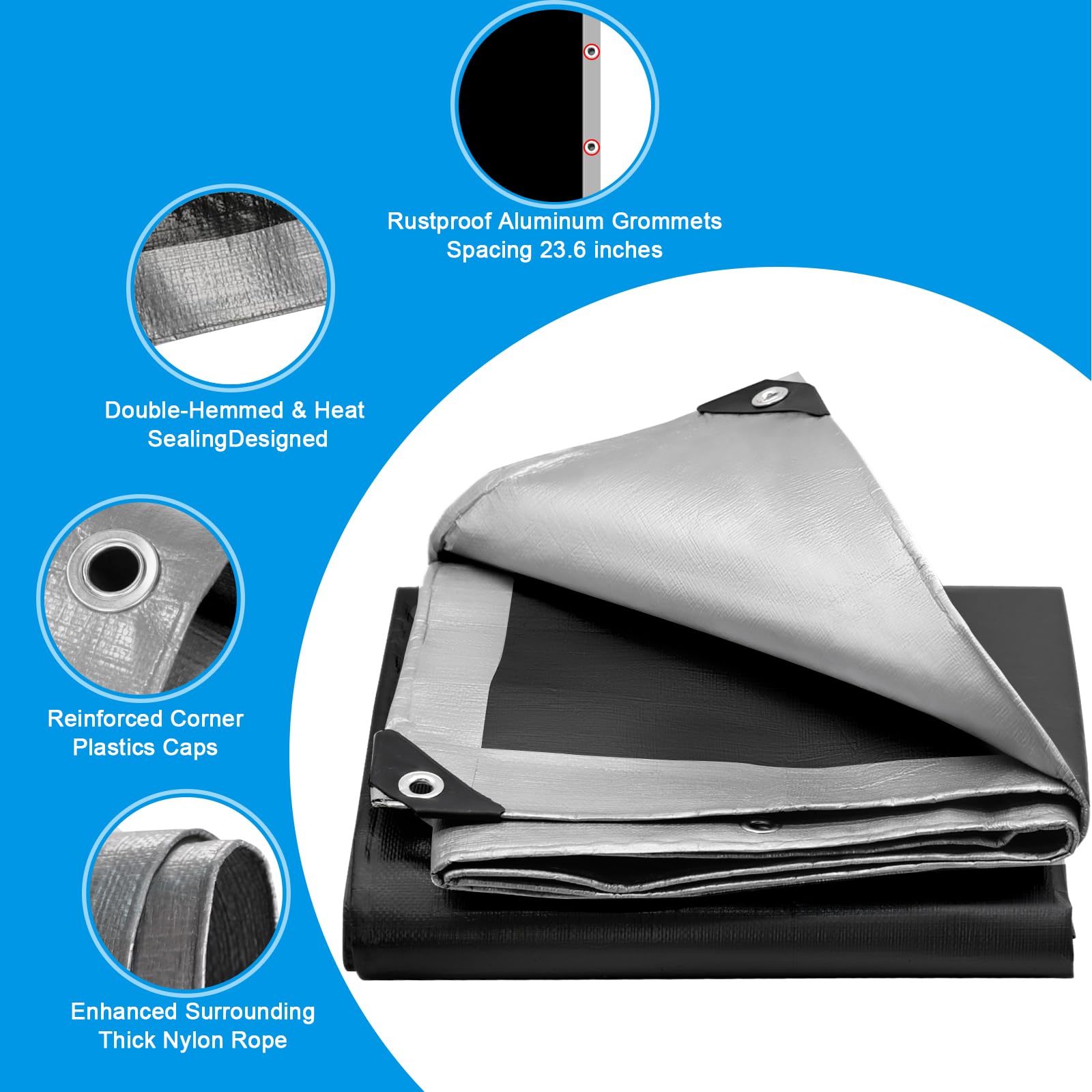 CSCRI uv-resistant tarp maintains durability for outdoor projects