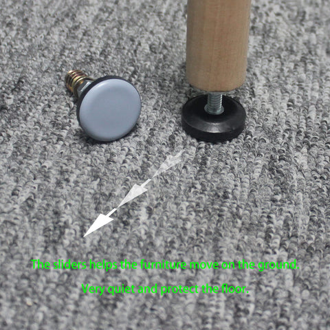 CSFMC adjustable slider range from 3/8 to 1.25 inches for precise leveling.