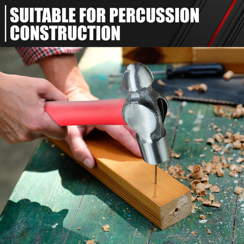 C&T ball peen hammers in toolbox image show organized high-quality tools.