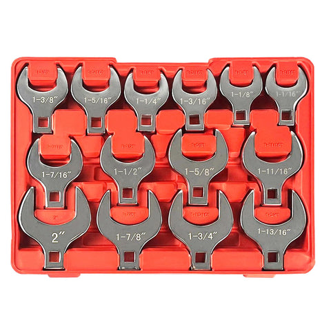 C&T crowfoot wrench 1-1/16 inch showing precise fit for tight spaces.