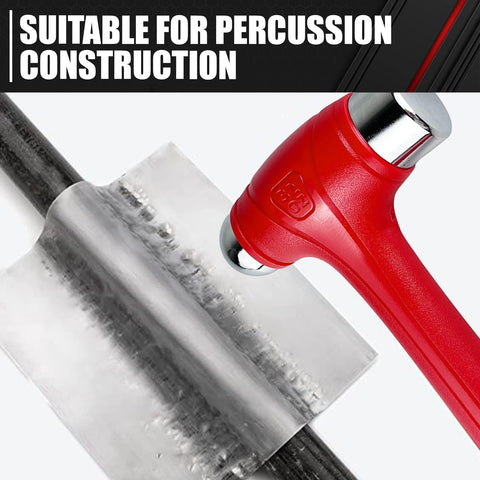 C&T fiberglass handle providing vibration damping and comfortable grip