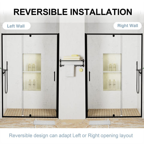 Ctlumh magnetic seal keeps bathroom dry by reducing splashes.