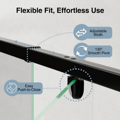 Ctlumh reversible installation demonstrates flexible left or right fit.