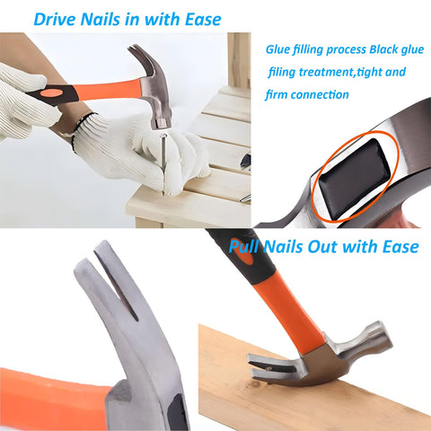 CTrowelpro balanced design improves control during driving nails.