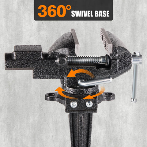 CTrowelpro vise showing 2.5-inch jaw opening for thicker stock.
