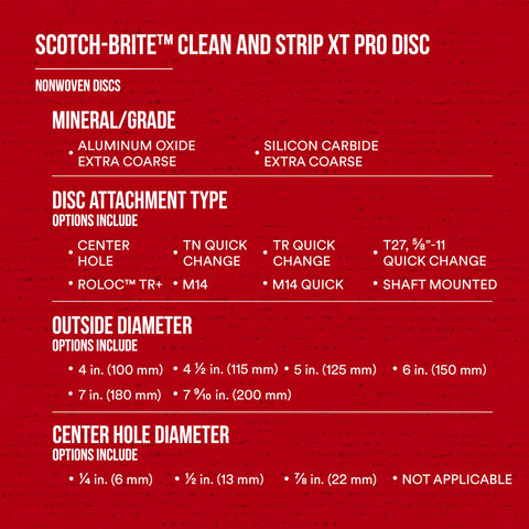 XT Pro Disc resists loading for steady, predictable performance over time.