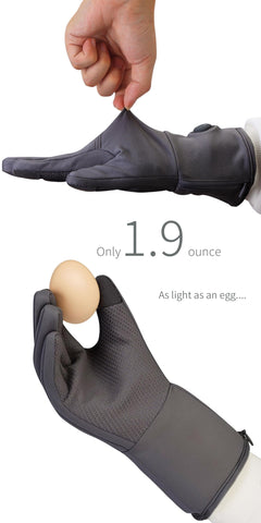 CUEHEAT heated glove liners reach warmth in seconds for chilly sessions