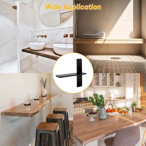 Cuguords vanity countertop floating installation for clean aesthetics