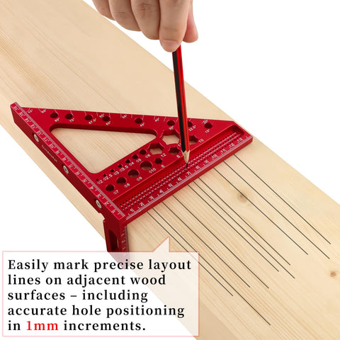 Cuidosful marking lines for parallel layouts and accurate transfers